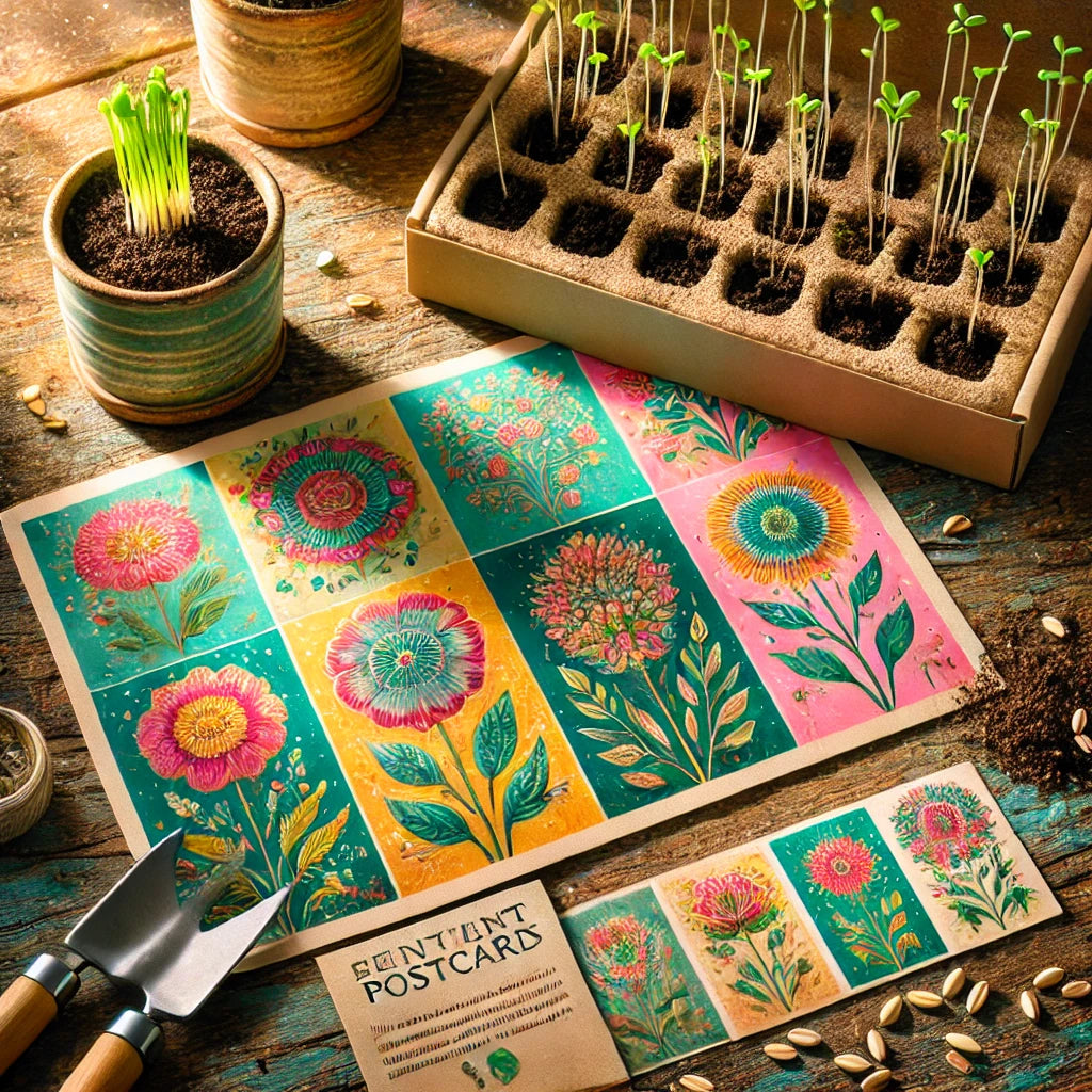 Plantable Postcards: The Gift That Grows!